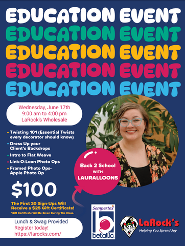 Back-To-School with Lauraloons  -  an Educational Event