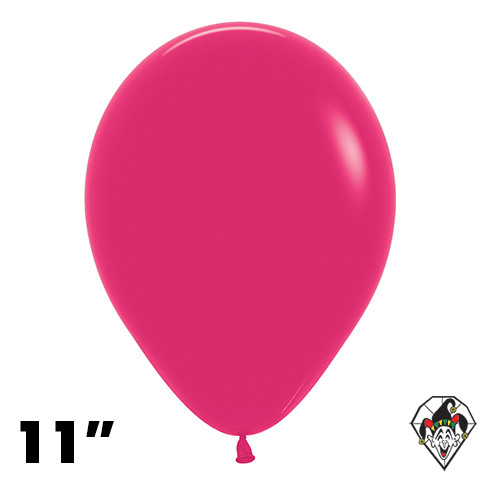 11 Inch Round Deluxe Cosmo Pink Sempertex 100ct