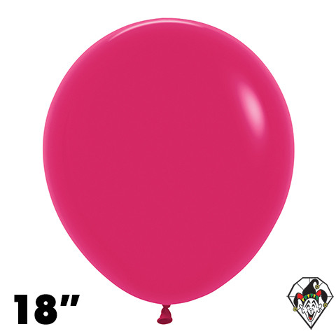 18 Inch Round Deluxe Cosmo Pink Sempertex 25ct