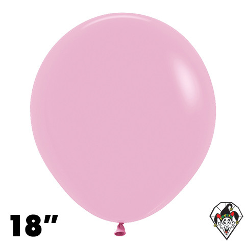 18 Inch Round Deluxe Candy Pink Sempertex 25ct