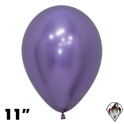11 Inch Round Reflex Violet Sempertex 50ct