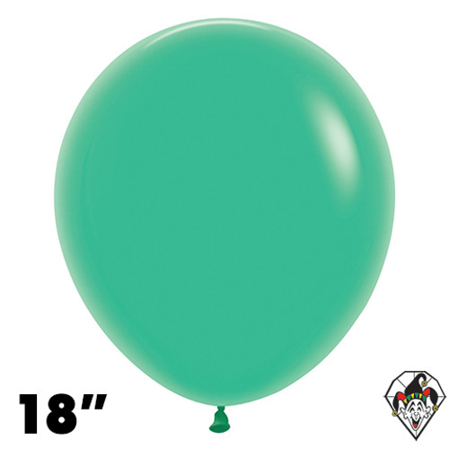 18 Inch Round Fashion Green Sempertex 25ct