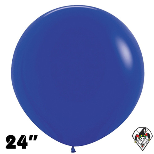 24 Inch Round Fashion Royal Blue Sempertex 10ct