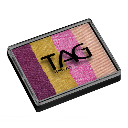 TAG Split Cake Golden Plum Pearl 50 Gram Face & Body Art Paint