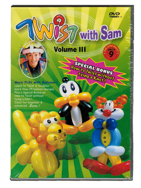 Twist With Sam Volume 3 DVD
