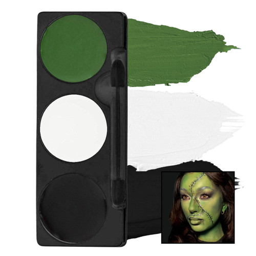 Tri-Color Monster Make-Up Palette Mehron