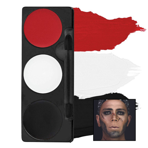 Tri-Color Pirate Make-Up Palette Mehron