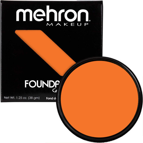 Foundation Greasepaint Orange Mehron