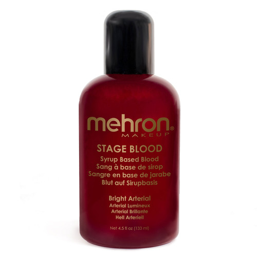 Stage Blood Bright Arterial (Edible) Mehron 4.5 oz