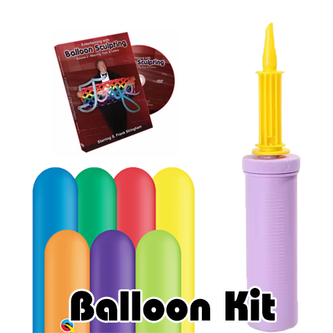 260 Assortment Balloon Twisting Kit 50ct Bag