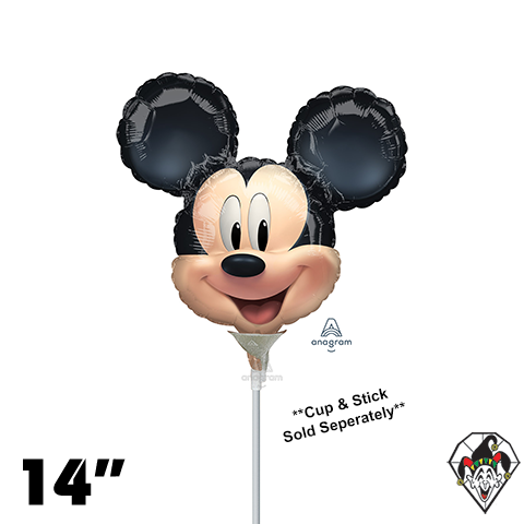 14 Inch Shape Mickey Mouse Forever Foil Anagram 1ct - Balloon Only