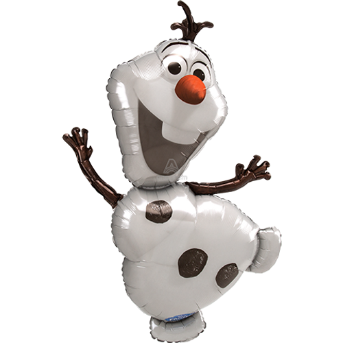 41 Inch Shape Disney Frozen Olaf Foil Balloon Anagram 1ct