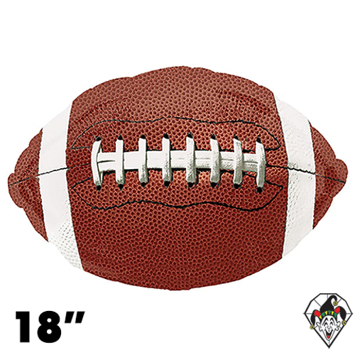 18 Inch Shape Championship Football Foil Balloon Anagram 1ct