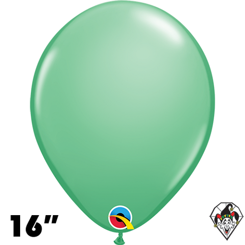 16 Inch Round Fashion Wintergreen Qualatex Balloons 50ct