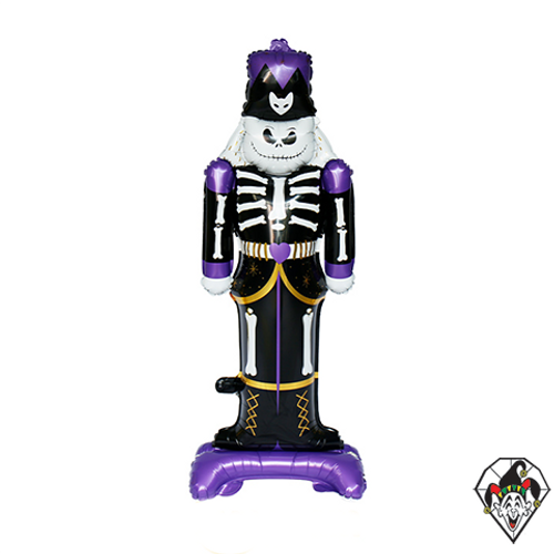 48 Inch Shape Halloween Skeleton Foil Balloon 1ct