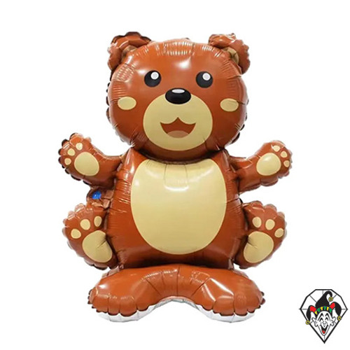 16 Inch Standup Bear Foil Balloon 1ct