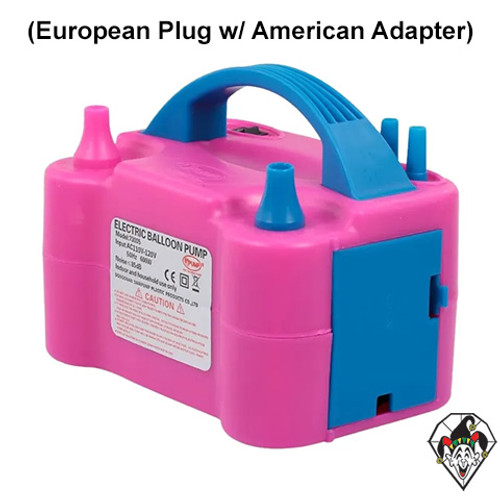 Electric Pink Pump (European Cord w/ American Adapter)