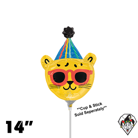 14 Inch Shape Party Animal Foil Anagram 1ct - Balloon Only