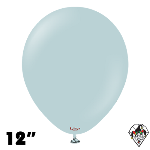 12 Inch Round Retro Storm Balloons Kalisan 100ct