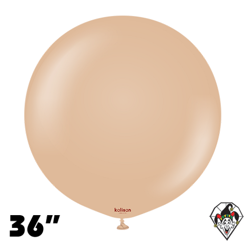 36 Inch Round Retro Desert Sand Balloons Kalisan 2ct