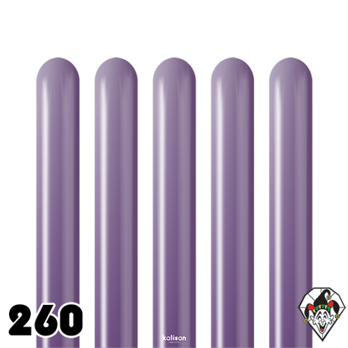 260K Mirror Violet Balloons Kalisan 50ct