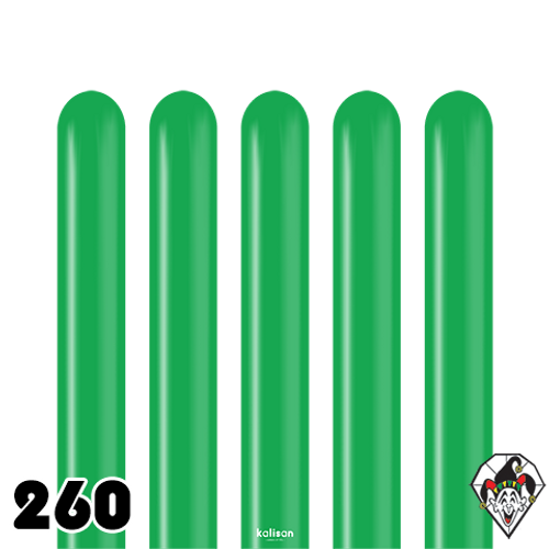 260K Standard Green Balloons Kalisan 100ct