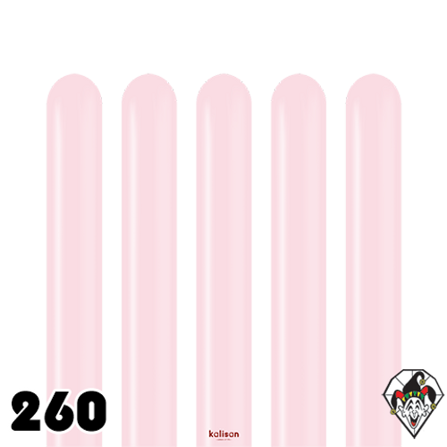 260K Standard Light Pink Balloons Kalisan 100ct