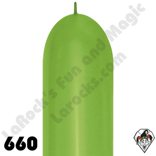 660S Link-O-Loon Deluxe Key Lime Sempertex 50ct