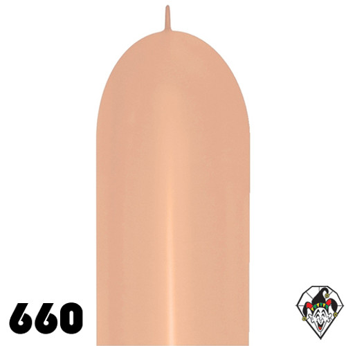 660S Link-O-Loon Deluxe Peach Blush Sempertex 50ct