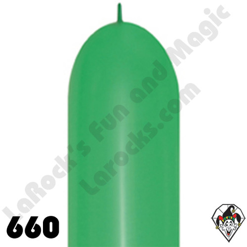 660S Link-O-Loon Fashion Green Sempertex 50ct