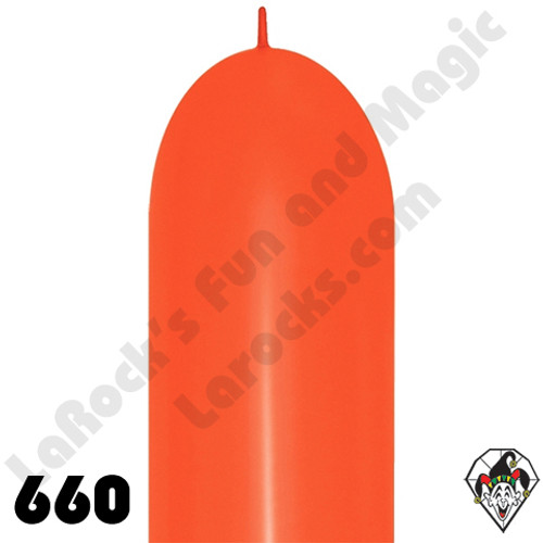 660S Link-O-Loon Fashion Orange Sempertex 50ct