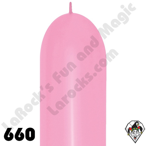 660S Link-O-Loon Fashion Bubble Gum Pink Sempertex 50ct