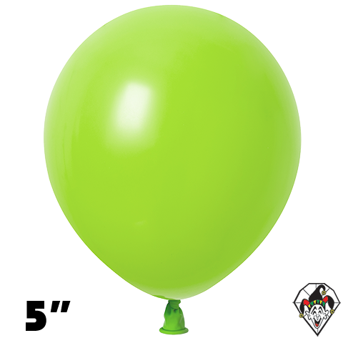 5 Inch Round Lime Green Britetex 100ct
