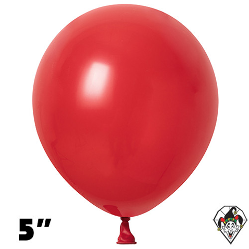 5 Inch Round Red Britetex 100ct