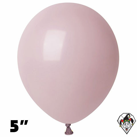 5 Inch Round Pastel Dusk Rose Britetex 100ct