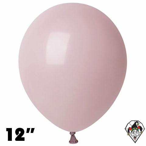 12 Inch Round Pastel Dusk Rose Britetex 100ct