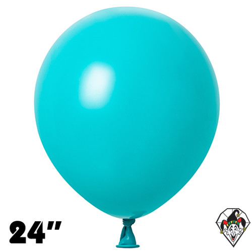 24 Inch Round Caribbean Blue Britetex 10ct