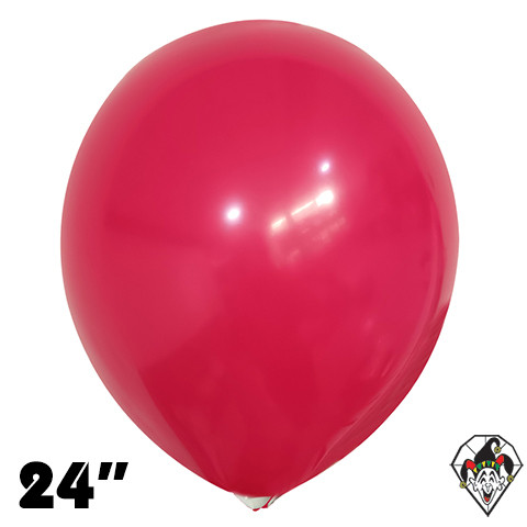 24 Inch Round Wild Raspberry Britetex 10ct