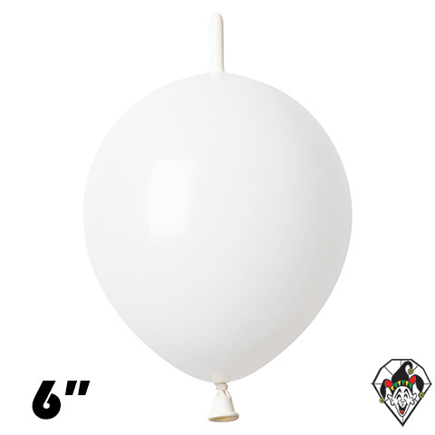 6 Inch Link White Britetex 50ct