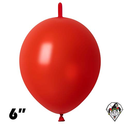 6 Inch Link Red Britetex 50ct