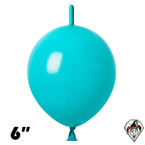 6 Inch Link Caribbean Blue Britetex 50ct