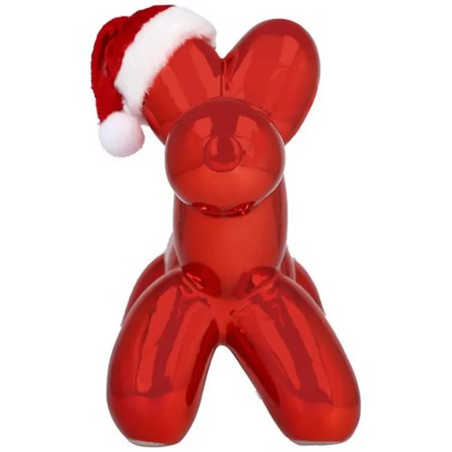Santa Balloon Dog Sculpture