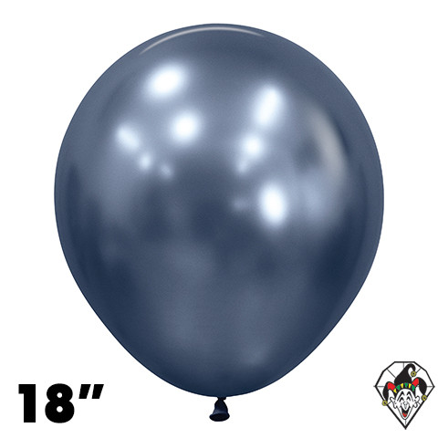 18 Inch Round Reflex Galaxy Blue Sempertex 15ct