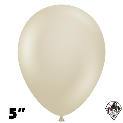 5 Inch Round Deluxe Muse Balloons Tuftex 50ct