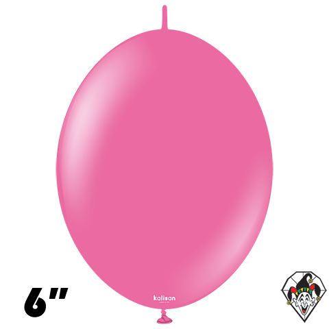 6 Inch K-Link Standard Fuchsia Balloon Kalisan 50ct