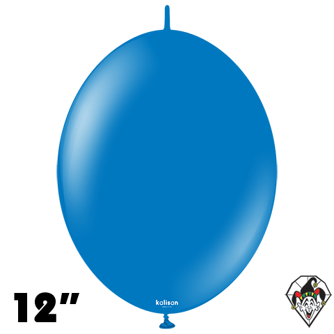 12 Inch K-Link Standard Blue Balloon Kalisan 50ct