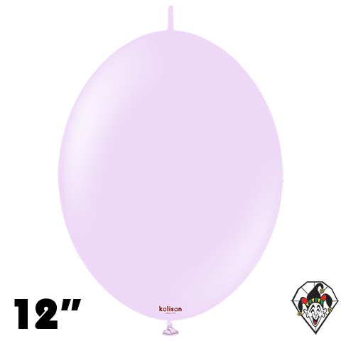 12 Inch K-Link Macaron Lilac Balloon Kalisan 50ct