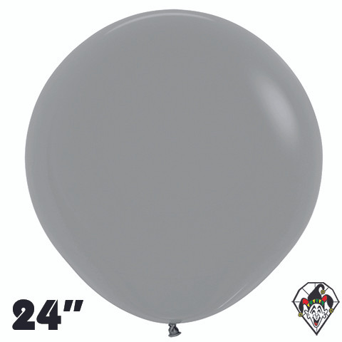 24 Inch Round Deluxe Urban Gray Sempertex 10ct