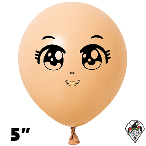 5 Inch Round Cutie Girl Blush Britetex 100ct