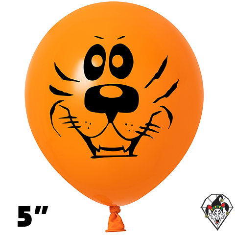 5 Inch Round Tiger Orange by Juan Gonzalez Britetex 100ct